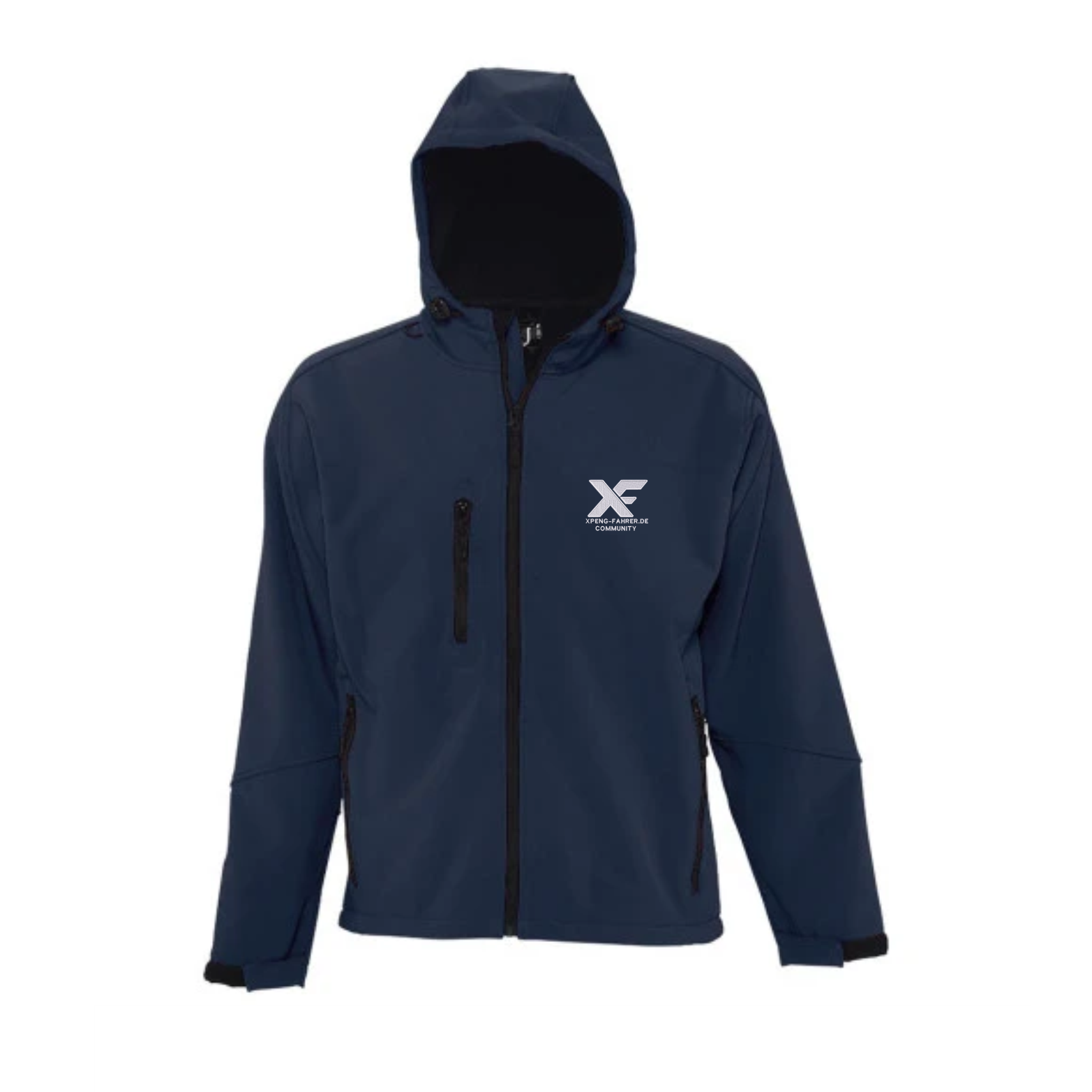3-Lagen Herren Softshell Jacke mit XPENG-FAHRER Logo gestickt